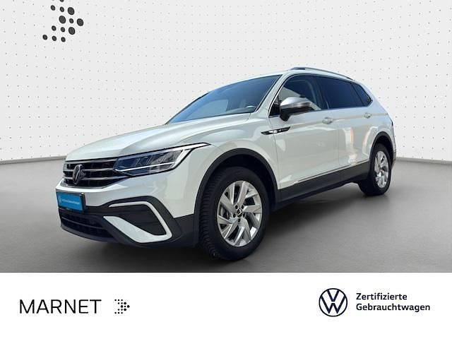 Weiß Gebraucht 2024 VW Tiguan Allspace Life SUV | 35.290 € (Guter Preis) - Bild 1/3