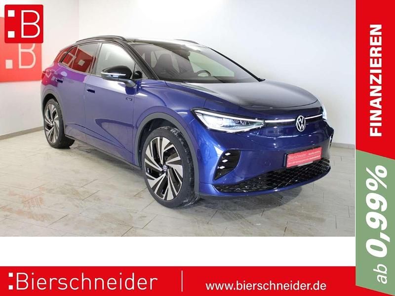 Blau Gebraucht 2024 VW ID.4 GTX SUV | 45.490 € (Teuer) - Bild 1/3