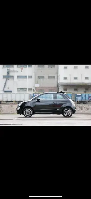Gebraucht Fiat 500C 101 PS (74 kW) 2009 Schwarz Cabrio