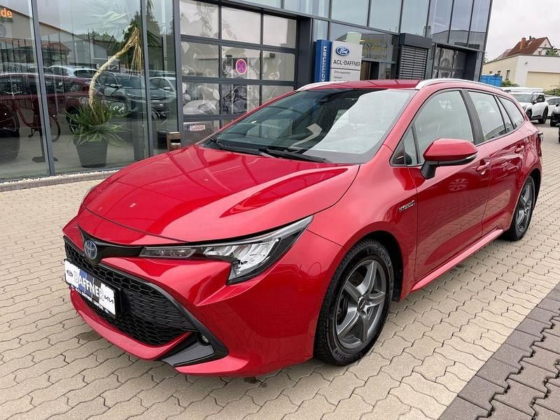Gebraucht Toyota Corolla Hybrid 98 PS (72 kW) 2019 Rot Kombi
