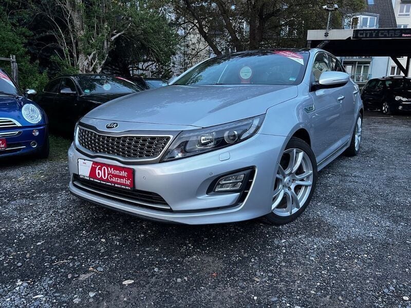 Gebraucht Kia Optima Hybrid Spirit 150 PS (110 kW) 2015 Silber Limousine