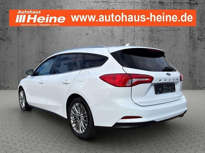 Gebraucht Ford Focus Titanium 150 PS (110 kW) 2019 Frostweiß Kombi
