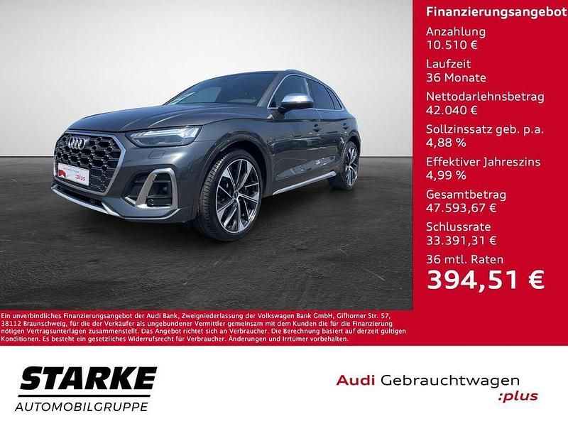 Daytonagrau perleffekt Gebraucht 2022 Audi SQ5 Ambiente SUV | 52.550 € (Guter Preis) - Bild 1/4