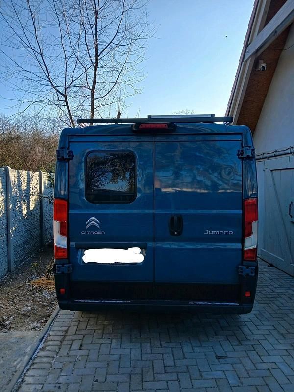 Gebraucht Citroën Jumper 120 PS (88 kW) 2021 Blau Van / Kleinbus