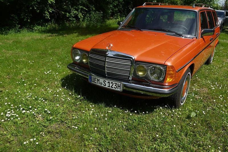 Second-hand Mercedes 250 1978 Roșu Berlinǎ