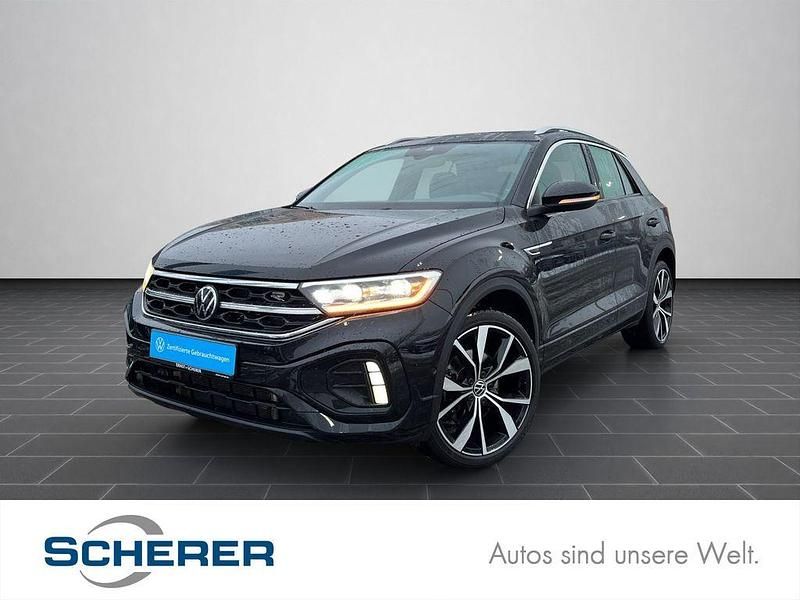 Deep black perleffekt (metallic) Gebraucht 2022 VW T-Roc R-line SUV | 27.890 € (Etwas zu teuer) - Bild 1/4