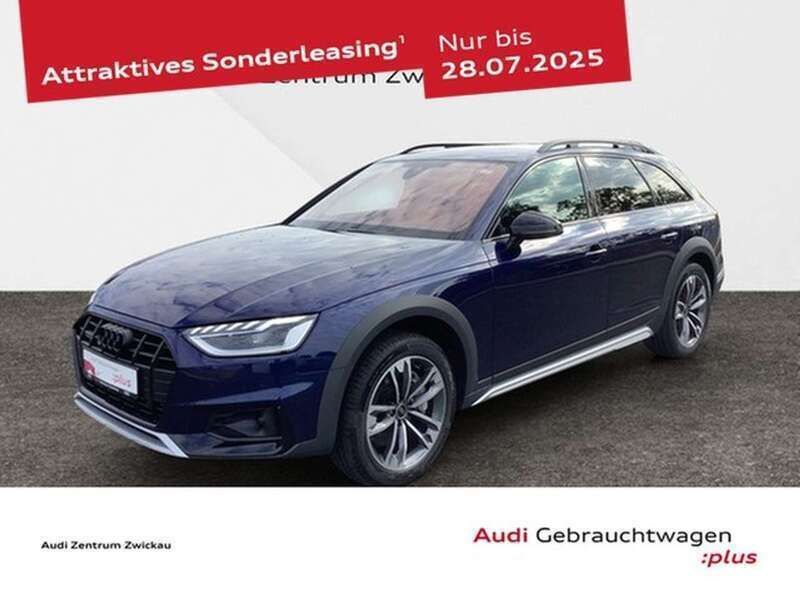 Blau Gebraucht 2024 Audi A4 Allroad Basis Kombi | 47.250 € (Etwas zu teuer) - Bild 1/4