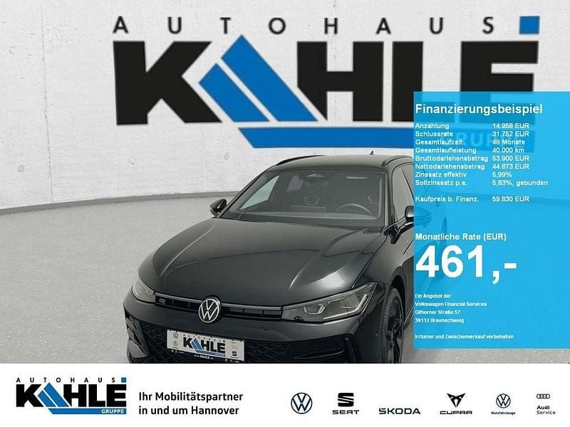 Neu VW Passat R-line 150 PS (110 kW) 2026 Schwarz Kombi