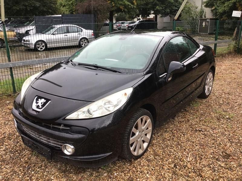 Schwarz Gebraucht 2009 Peugeot 207 CC Sport Cabrio | 1.990 € (Superpreis) - Bild 1/4