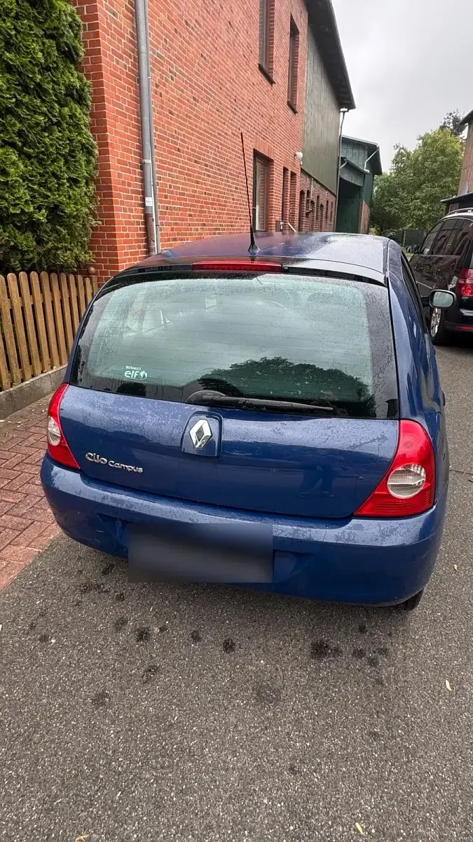 Gebraucht Renault Clio 58 PS (42 kW) 2007 Blau Kleinwagen