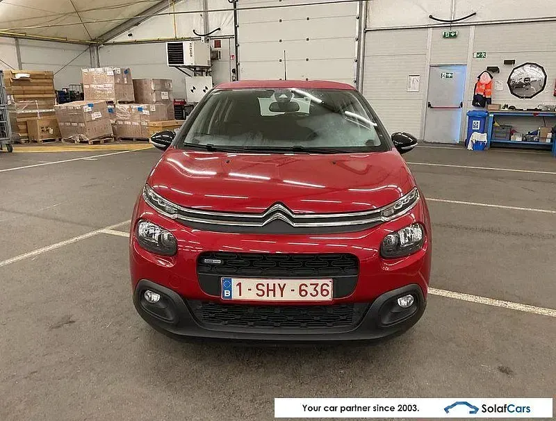 Usata Citroën C3 PureTech 82 CV (60 kW) 2017 Rosso Berlina