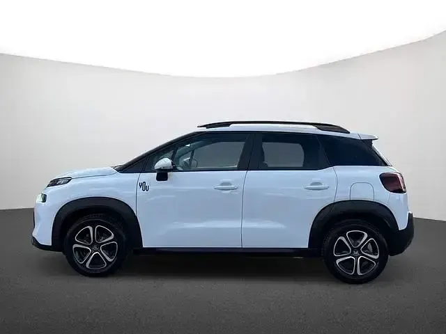 Gebraucht Citroën C3 Aircross PureTech 110 PS (80 kW) 2024 Lack weiss banquise/typ aussenverkleidung spiegel flach standard SUV