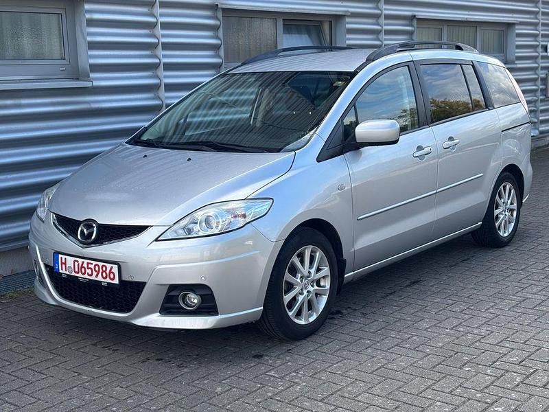 Silber Gebraucht 2008 Mazda 5 Exclusive Van / Kleinbus | 4.990 € (Fairer Preis) - Bild 1/4