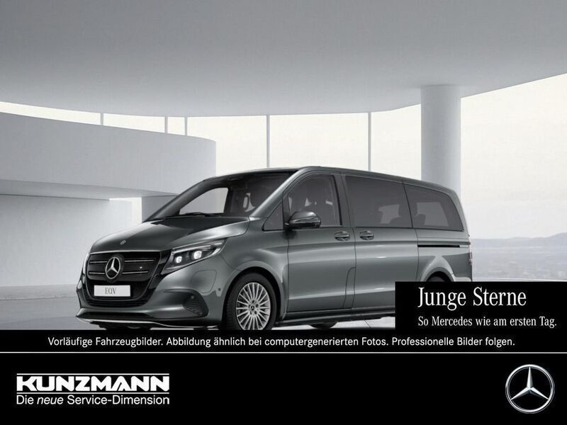 Graphitgrau metallic Gebraucht 2024 Mercedes EQV300 Van / Kleinbus | 53.750 € (Teuer) - Bild 1/4