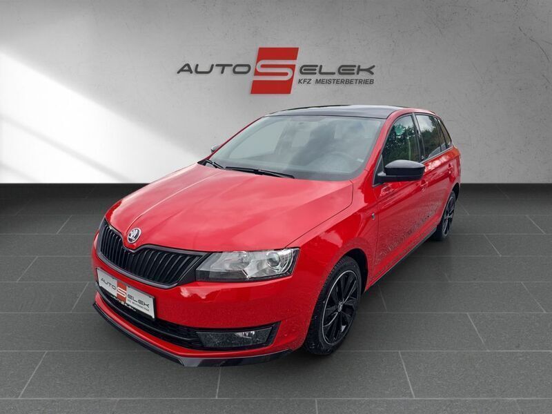 Rot Gebraucht 2015 Skoda Rapid Monte Carlo Limousine | 11.950 € (Etwas zu teuer) - Bild 1/4