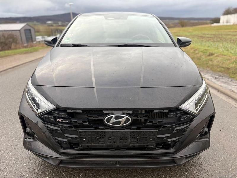 Gebraucht Hyundai i20 N Line 101 PS (74 kW) 2021 Schwarz Kleinwagen