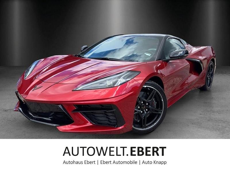 Rot Neu 2025 Corvette C8 Coupé | 123.190 € (Teuer) - Bild 1/4