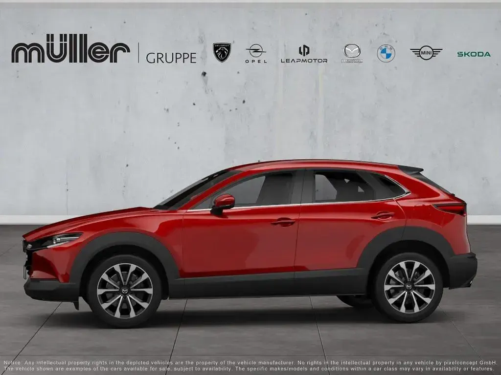 Gebraucht Mazda CX-30 Selection 122 PS (89 kW) 2020 Soul red crystal SUV
