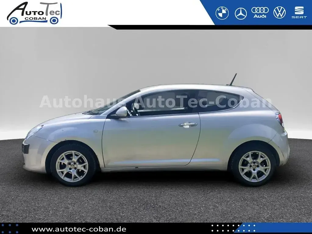 Gebraucht Alfa Romeo MiTo Turismo 95 PS (69 kW) 2009 Silber Kleinwagen