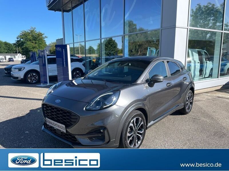 Magneticgrau (metallic) (grau) Gebraucht 2022 Ford Puma ST-Line SUV | 20.550 € (Fairer Preis) - Bild 1/4