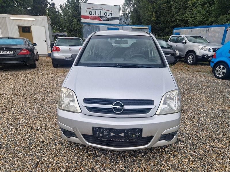 Silber Gebraucht 2003 Opel Meriva Basis Van / Kleinbus | 500 € (Superpreis) - Bild 1/4