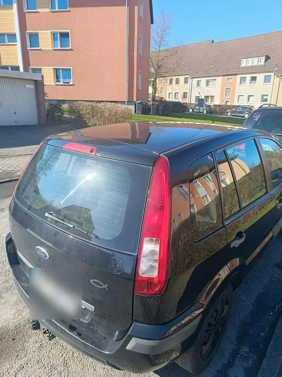 Second-hand Ford Fusion 75 CP (55 kW) 2008 Negru Hatchback