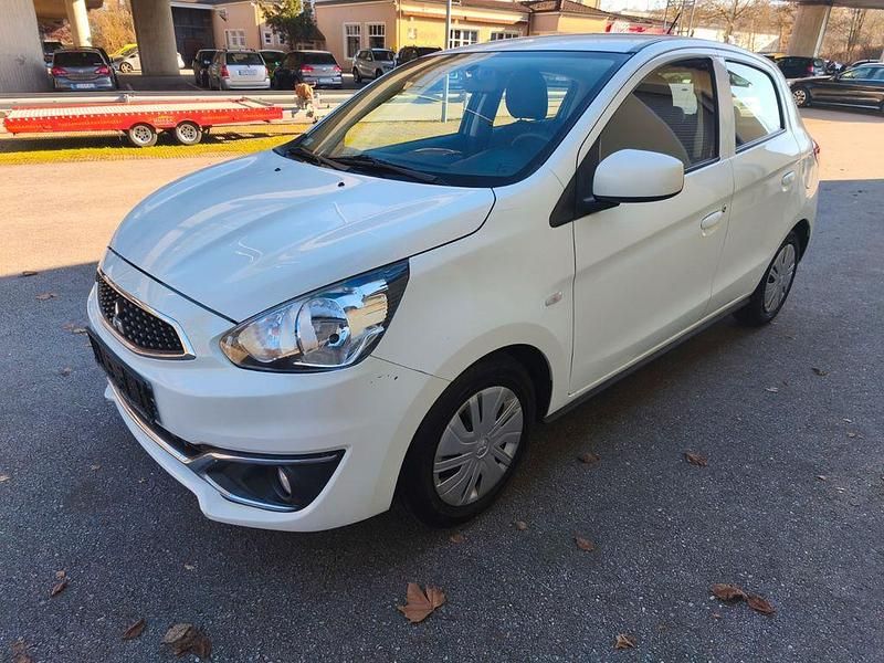 Gebraucht Mitsubishi Space Star Edition 71 PS (52 kW) 2018 Weiß Kleinwagen