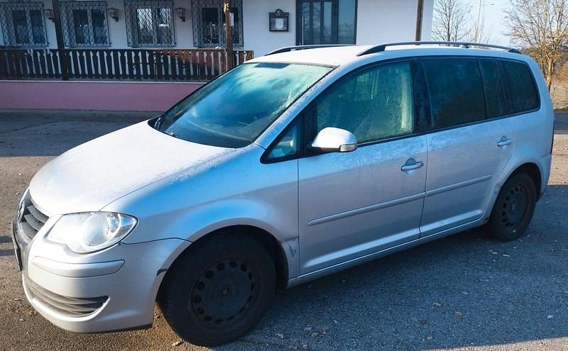 Silber Gebraucht 2007 VW Touran Van / Kleinbus | 999 € (Superpreis) - Bild 1/4