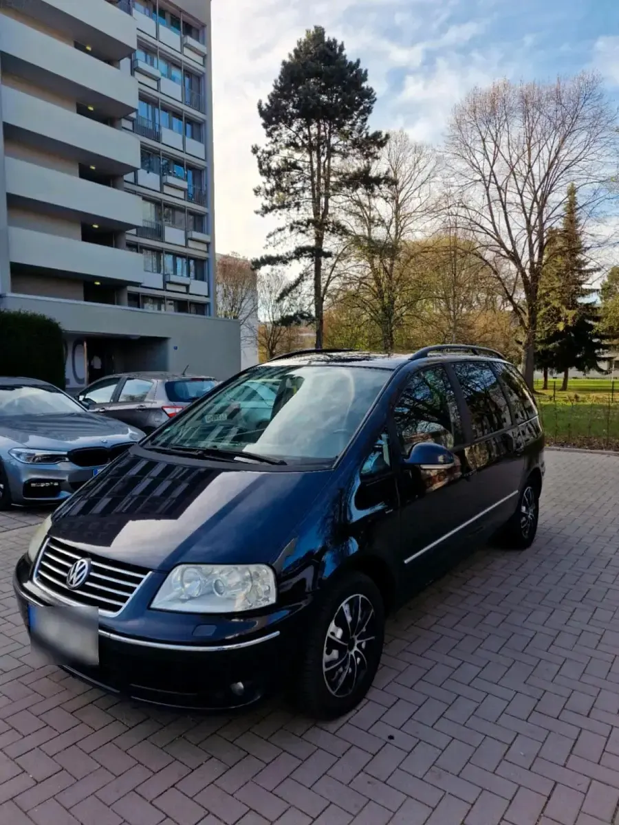 Brugt VW Sharan 140 HK (102 kW) 2008 Sort MPV