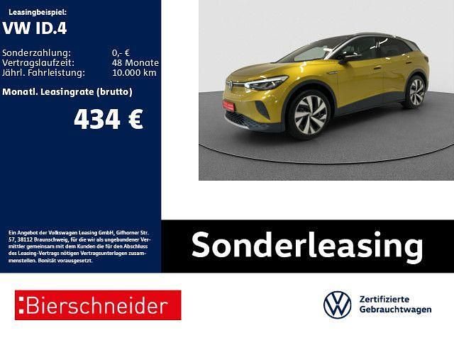 Gelb Gebraucht 2021 VW ID.4 Pro SUV | 26.350 € (Guter Preis) - Bild 1/3