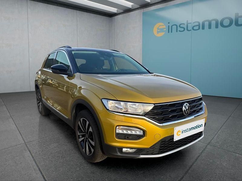 Gelb Gebraucht 2020 VW T-Roc SUV | 17.999 € (Guter Preis) - Bild 1/4