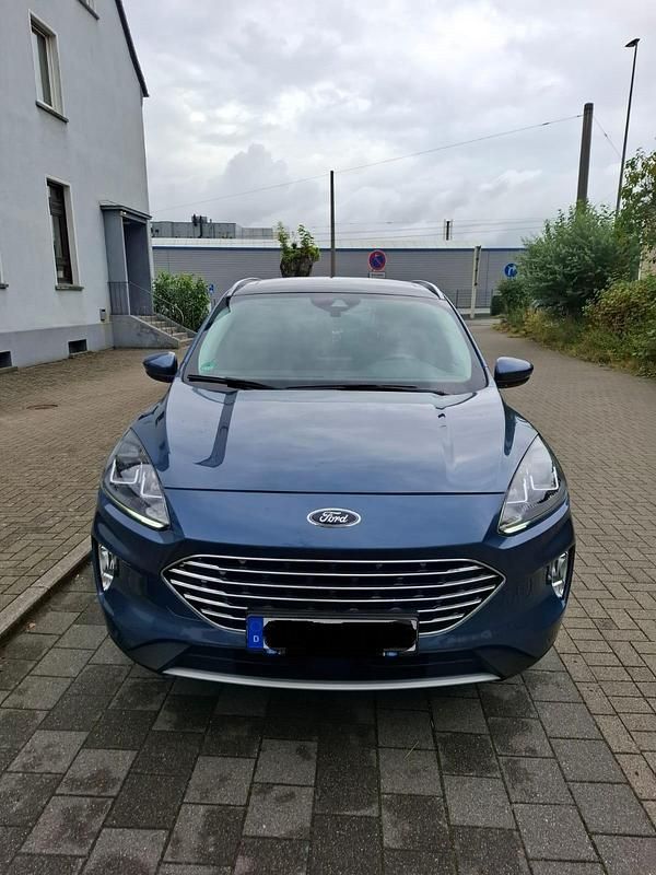 Blau Gebraucht 2022 Ford Kuga SUV | 24.500 € (Superpreis) - Bild 1/4