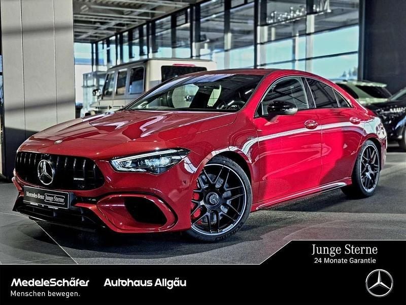 Manufaktur patagonienrot Gebraucht 2024 Mercedes CLA45 AMG AMG Coupé | 58.950 € (Guter Preis) - Bild 1/4