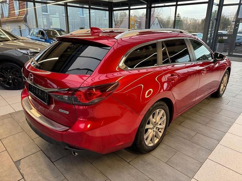 Gebraucht Mazda 6 Prime-Line 150 PS (110 kW) 2014 Rot Kombi