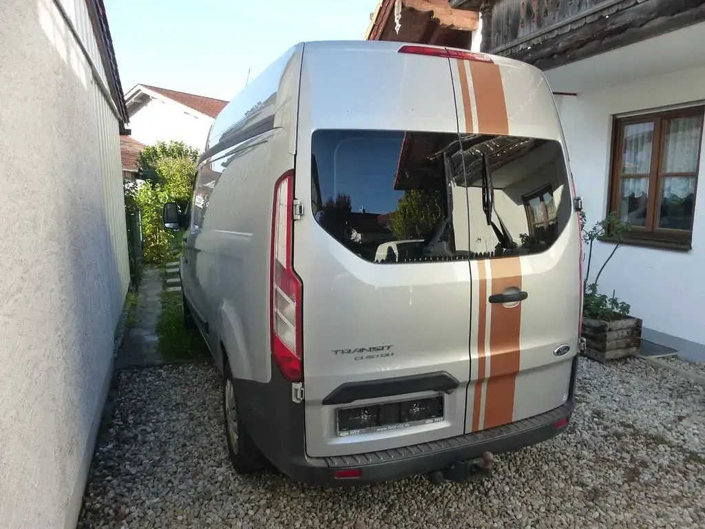 Gebraucht Ford Transit Custom 125 PS (91 kW) 2014 Silber Van
