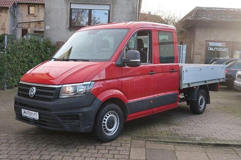 Używany VW Crafter 140 KM (102 kW) 2021 Czerwony Van