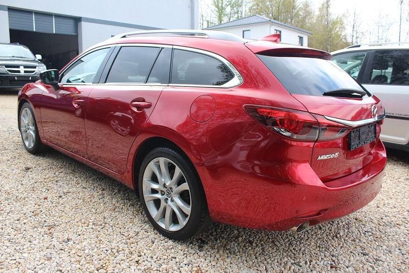 Gebraucht Mazda 6 Sports-Line 184 PS (135 kW) 2018 Rot Kombi