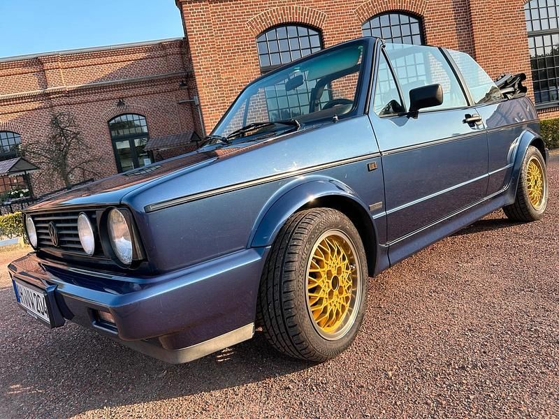 Blau Gebraucht 1993 VW Golf Cabriolet Cabrio | 7.800 € - Bild 1/4