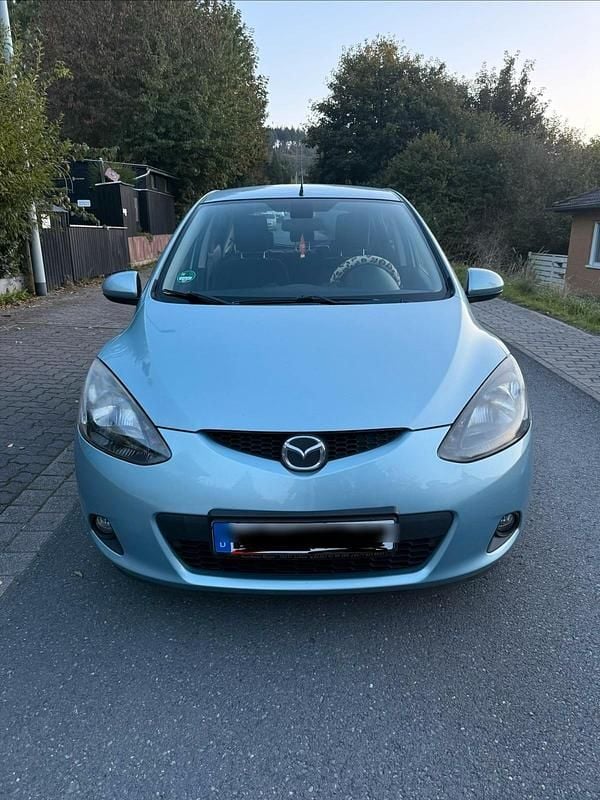 Blau Gebraucht 2008 Mazda 2 Impuls Kleinwagen | 3.000 € (Fairer Preis) - Bild 1/4