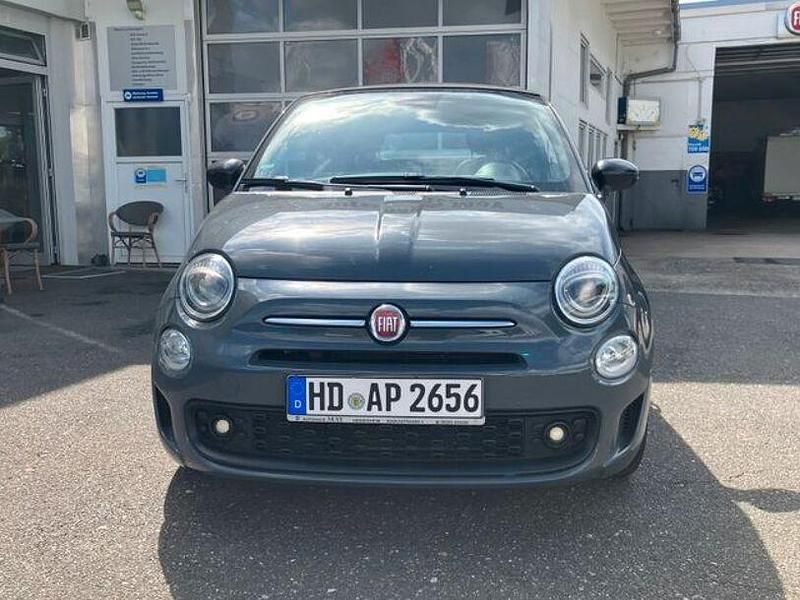 Grau Gebraucht 2021 Fiat 500C Cabrio | 13.750 € - Bild 1/4