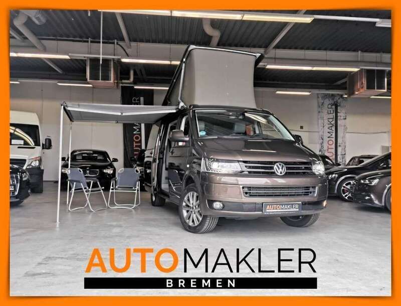 Toffeebraun metallic Gebraucht 2015 VW T5 California Van | 39.750 € - Bild 1/3