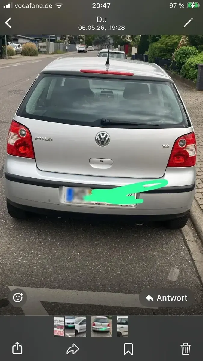Gebraucht VW Polo 62 PS (45 kW) 2005 Silber Kleinwagen