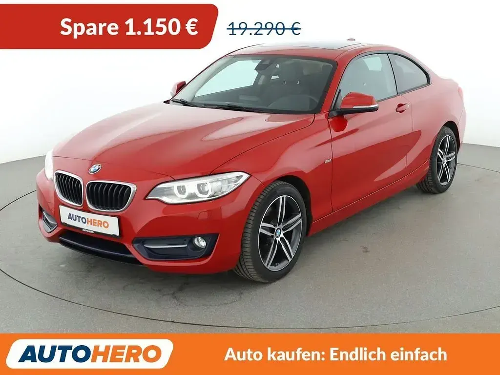 Gebraucht BMW 220 Sport Line 184 PS (135 kW) 2017 Coupé