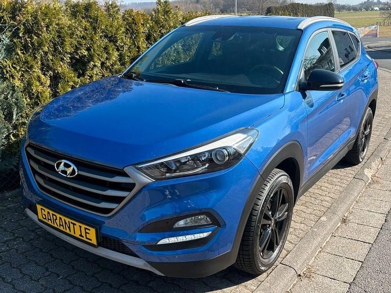 Gebraucht Hyundai Tucson 177 PS (130 kW) 2018 Blau SUV