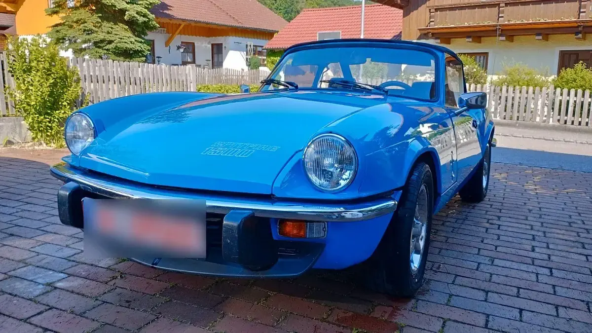 Gebraucht Triumph Spitfire 71 PS (52 kW) 1979 Blau Cabrio