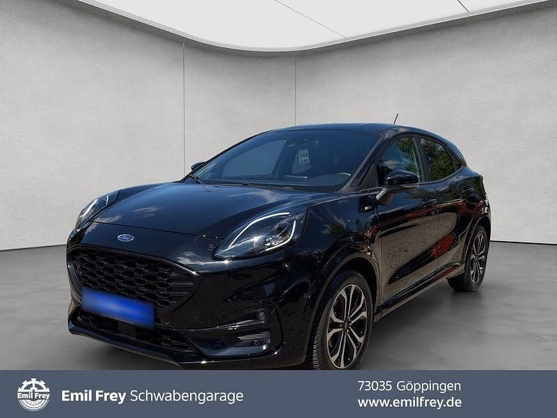 Agate black metallic Gebraucht 2024 Ford Puma ST-Line SUV | 22.460 € (Guter Preis) - Bild 1/4