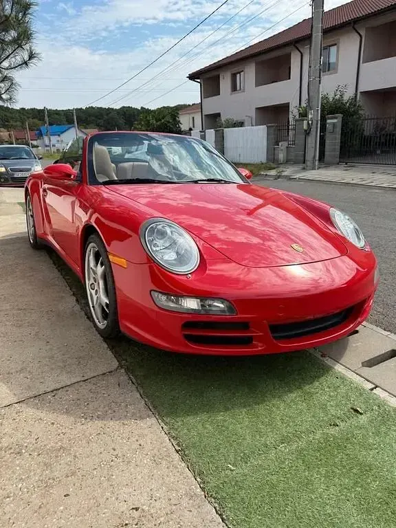 Gebraucht Porsche 997 355 PS (261 kW) 2006 Rot Cabrio