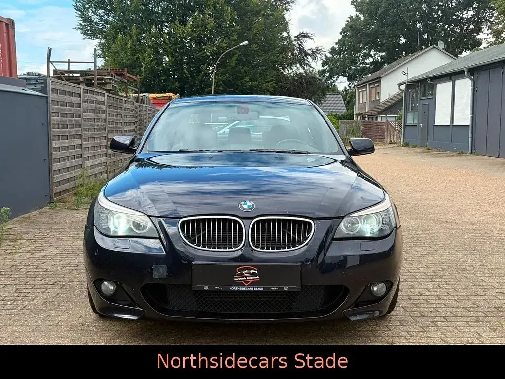 Gebraucht BMW 520 M Sport 177 PS (130 kW) 2008 Schwarz Limousine