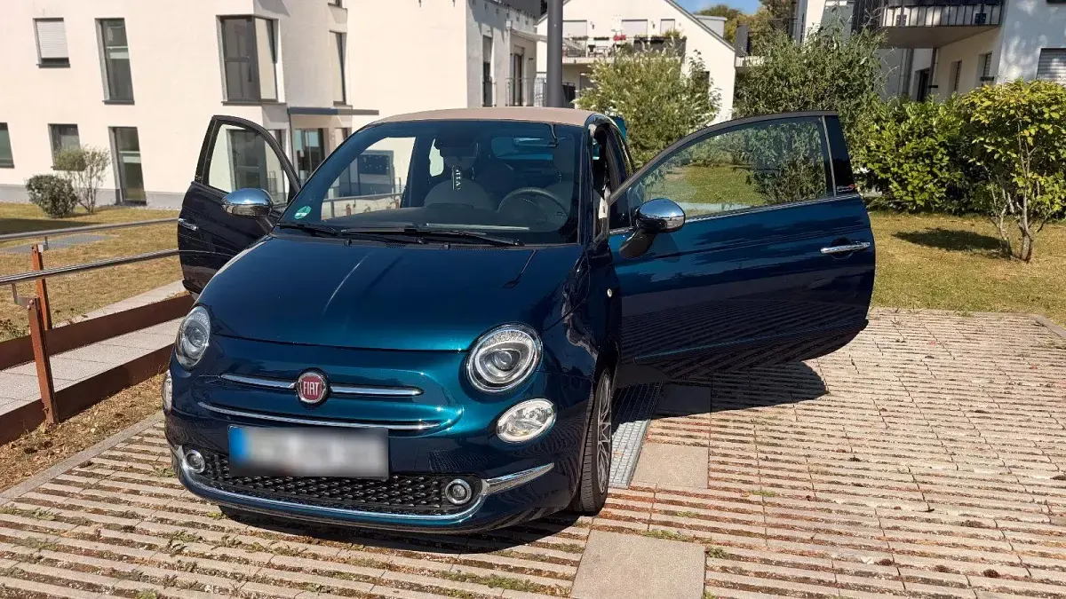 Gebraucht Fiat 500C Star 89 PS (65 kW) 2019 Blau Cabrio