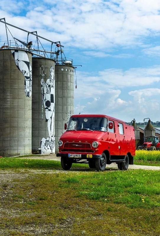 Rot Gebraucht 1962 Opel Blitz Van | 10.500 € - Bild 1/4